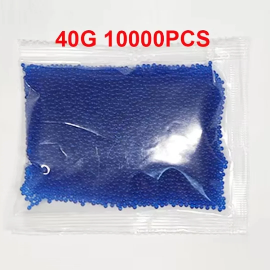 10000 SZTUK 7-8 mm Kulki żelowe Blaster Ammo Splat Gun Beads Refill Water Ball Bullet Kompatybilny z pistoletem Orbeez i pistoletem Splatter Ball Gun