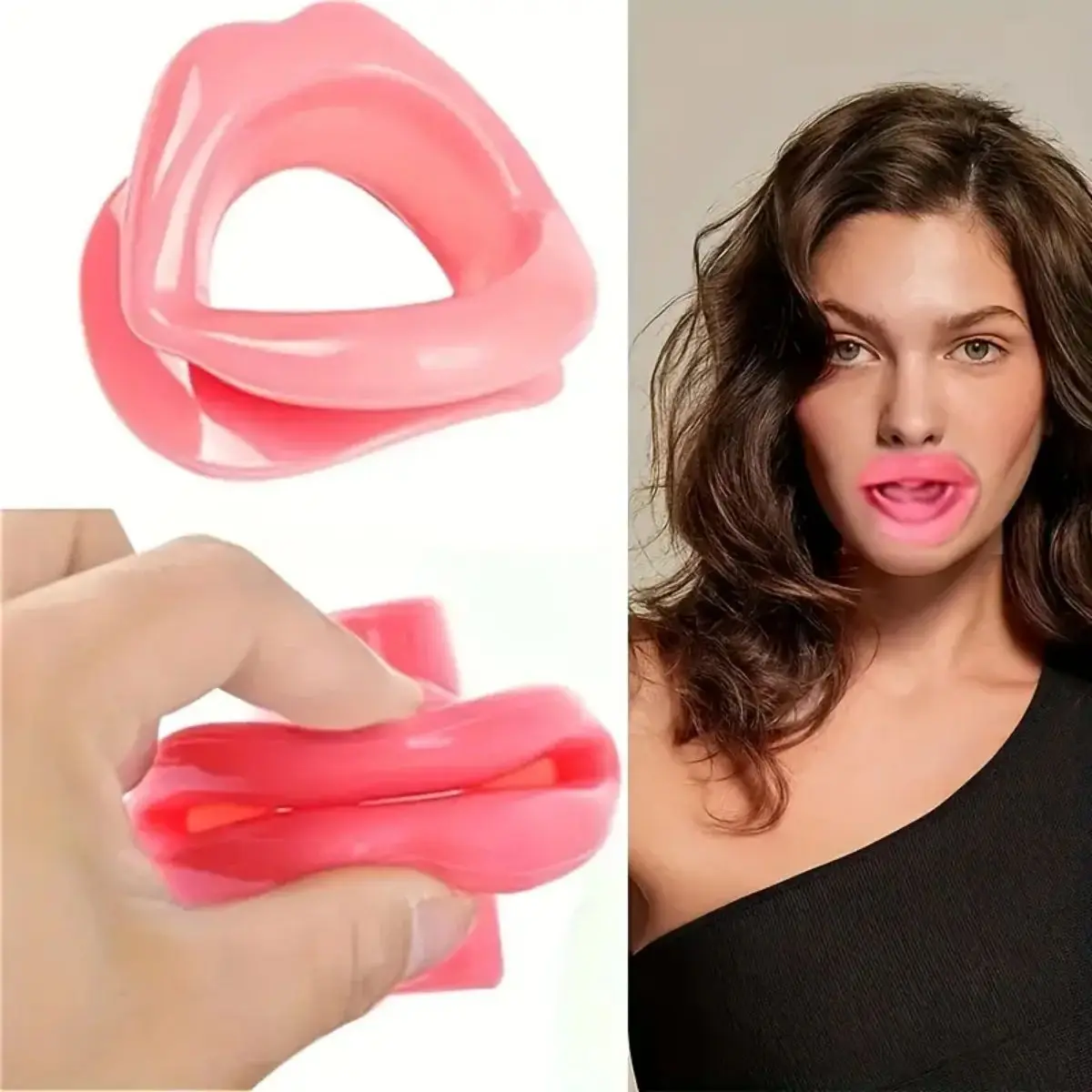 Silicone Lip Corrector Portable Beauty Tool Mouth Face Trainer For Women