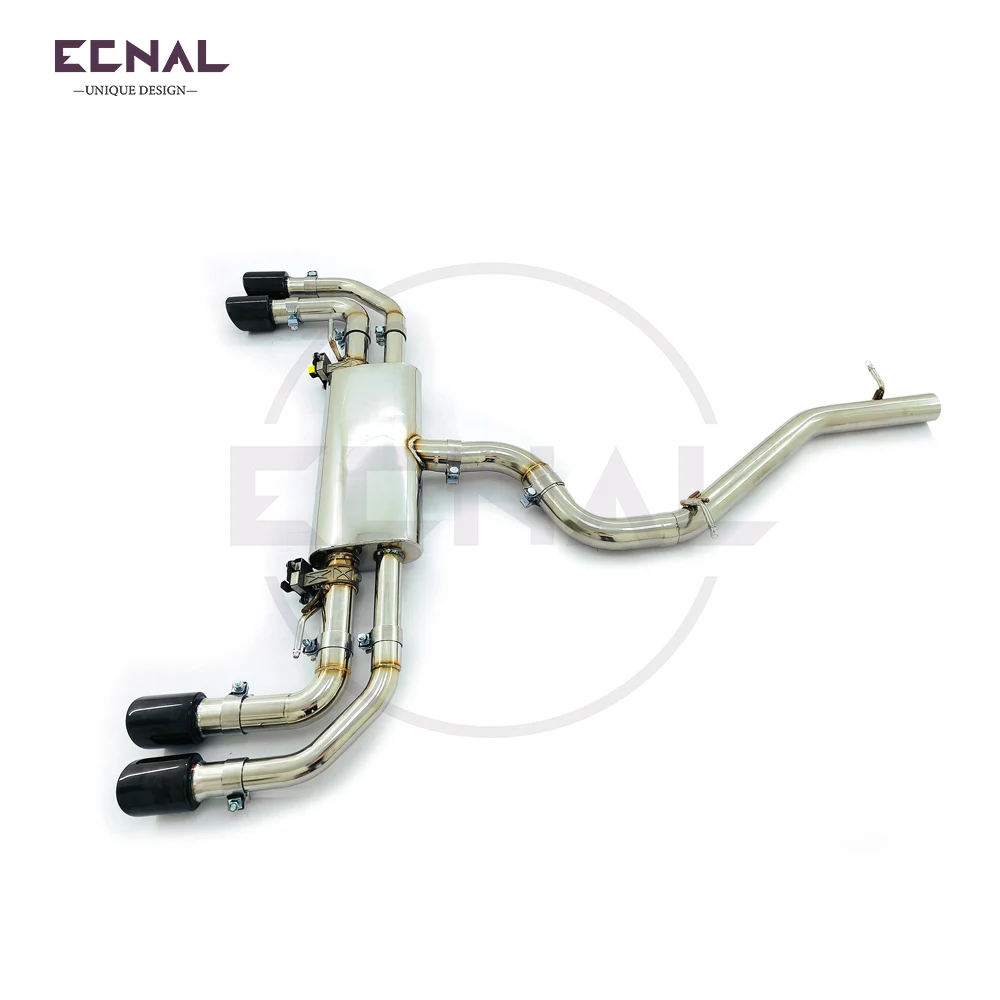 

Ecnal Exhaust Valved Catback for Audi TT TTS 2.0T 2015-2025 High Performance SS304 Sport Exhaust System Pipe