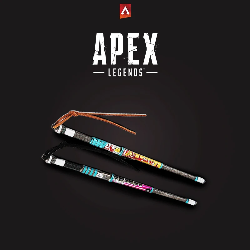 

Apex Legends Heirloom Lifeline Heirloom Shock Sticks Game Keychain Weapon Knife Katana Sword Samurai Birthday Kids Toys for Boy