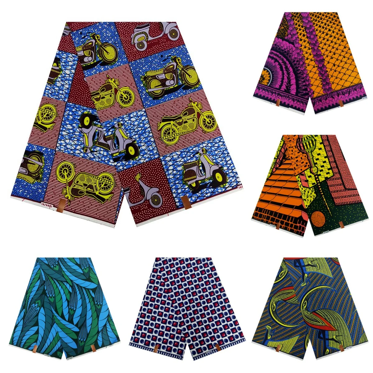 

100%Cotton Ankara African Male Feminine Wax Prints Fabrics High Quality Ghana Nigeria Batik Wax Fabric Real Soft Sewing Material