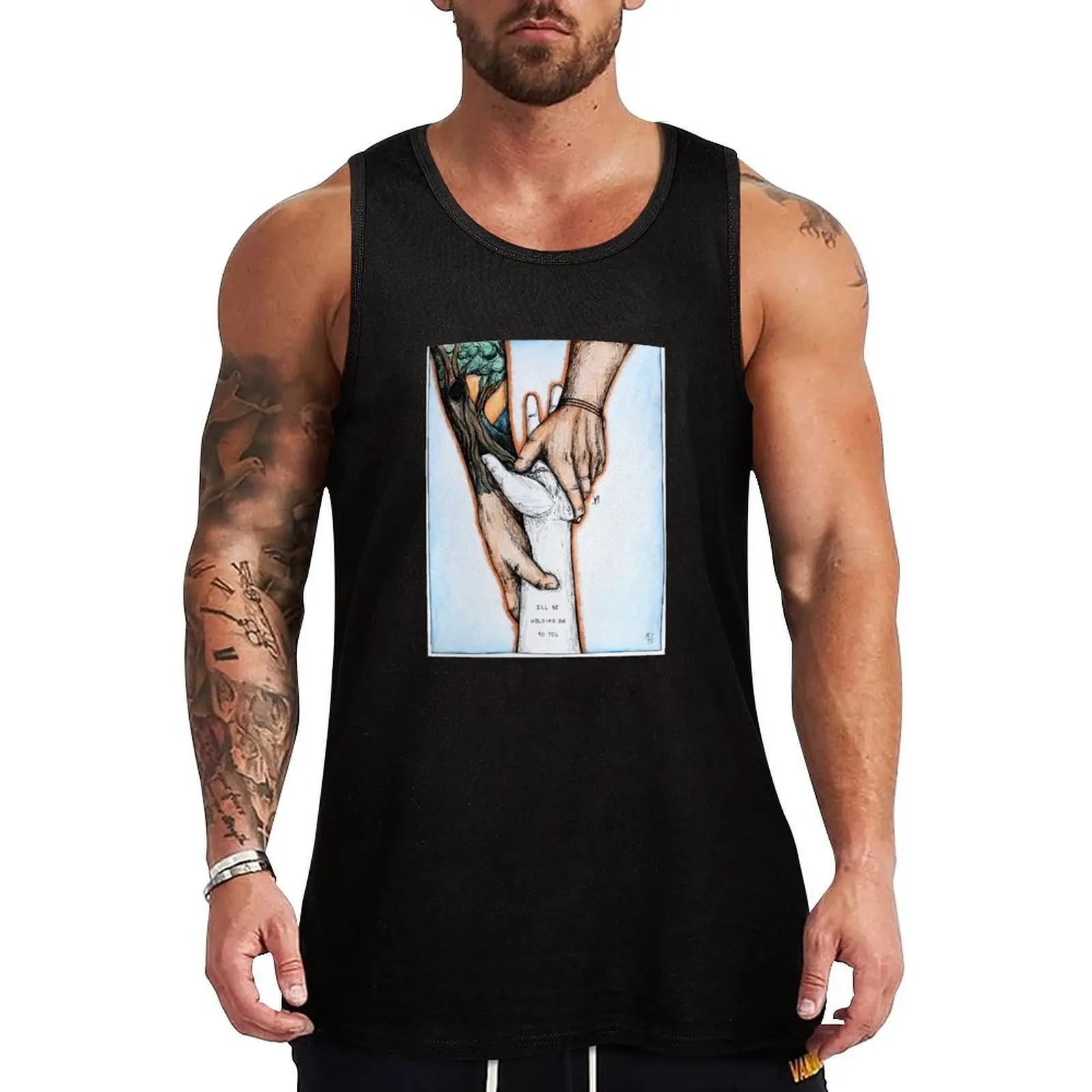 

hoty Tank Top Working vest training weight vest Sleeveless T-shirt