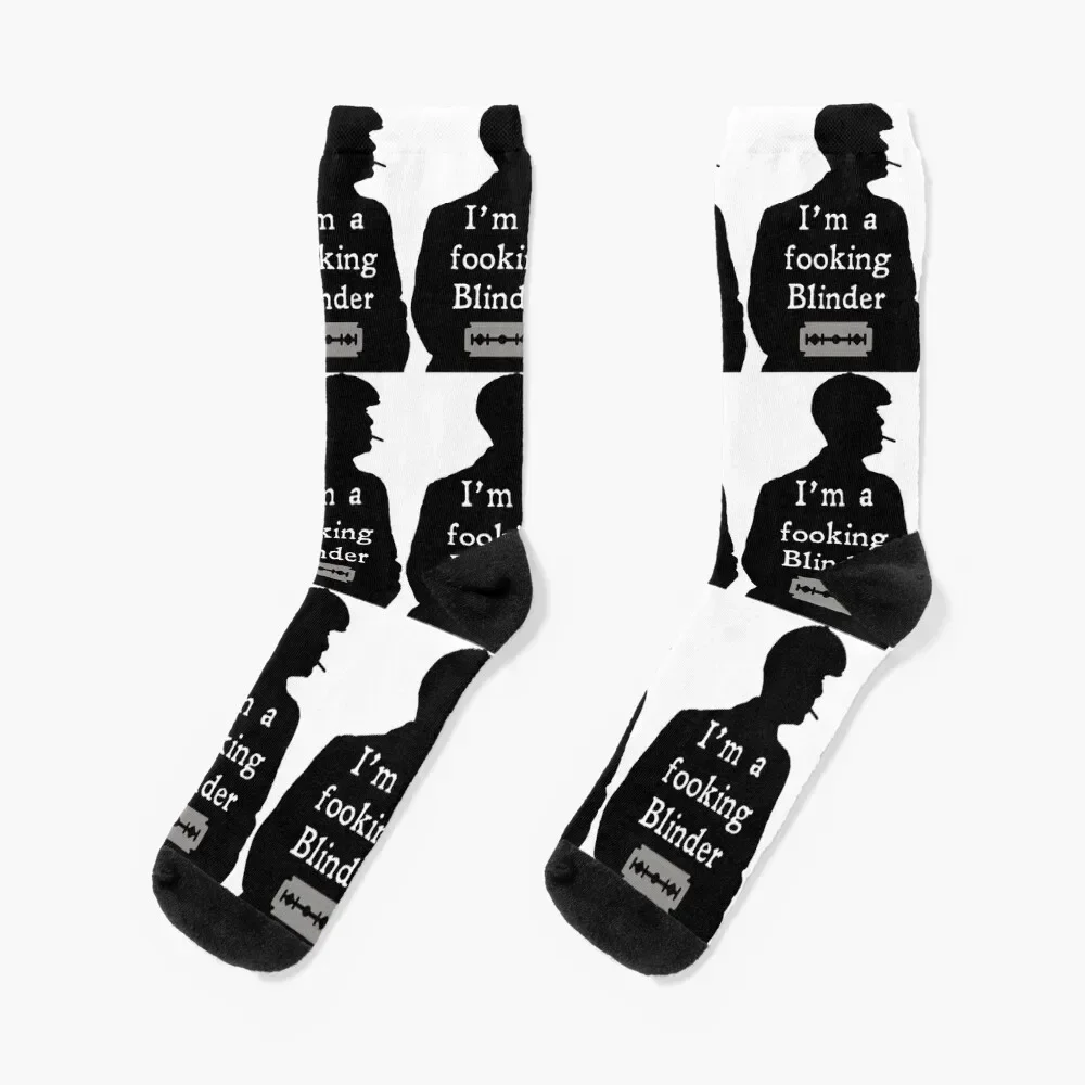 

I'm a fooking Blinder with a blade Socks anti slip football cool happy professional running Socks Men Women's