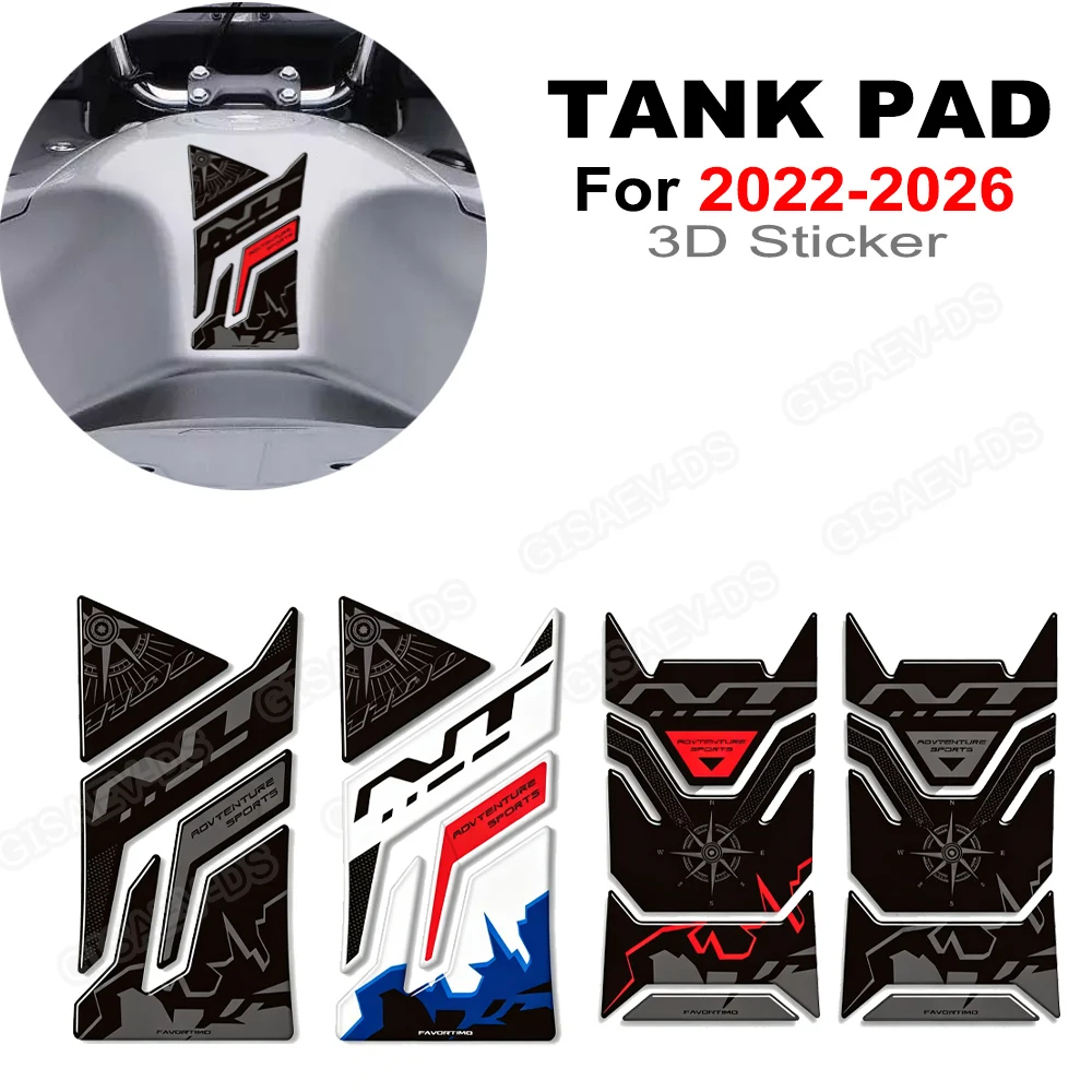 

2022-2025 Motorcycle For Honda NT1100 NT 1100 DCT Sport Tourer Fuel Oil Tank Pad Decals Protector Stickers Kit 2026