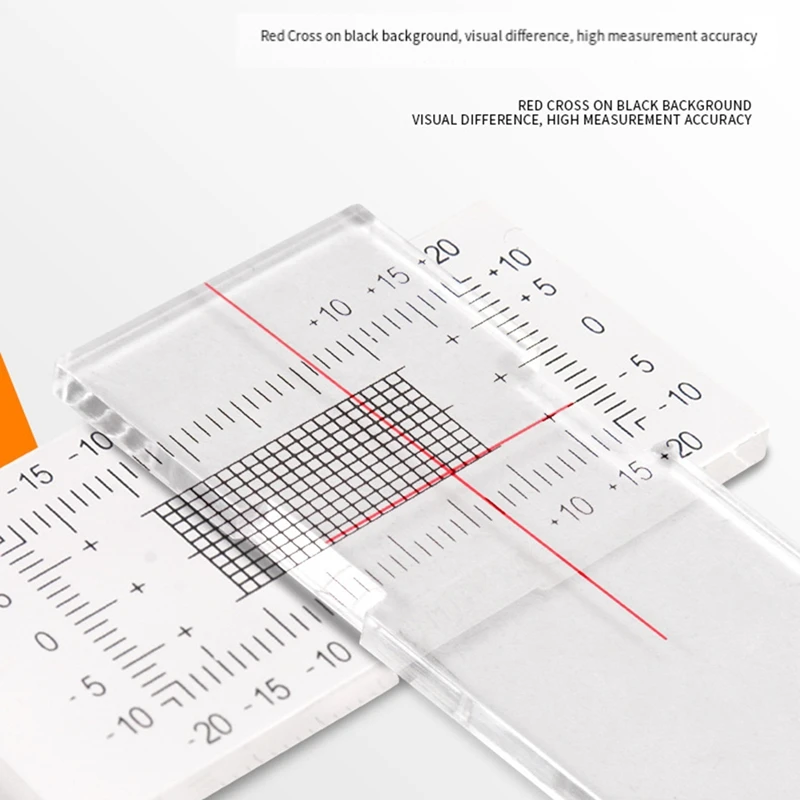 Thickness Gauge 4Pcs Crack Monitoring Record, Standard Tell-Tale Crack Monitor For The Standard And Corner Tell-Tale