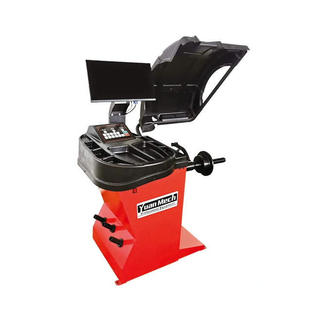 Laser Electrical Magnet Brake Wheel Balancer, Automatic Tyre Balancing Machine, Garage Equipment for Tire Workshop Alignment
