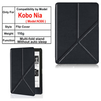Multi functional, portable case compatible Kobo Nia (N306) 6-inch e-book protective case, multi angle folding shell