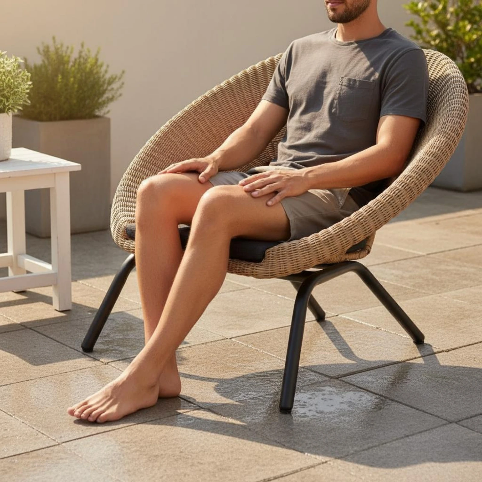 ชุดโซฟาหวาย 3 ชิ้น ชุดโซฟาหวาย - Rattan Lounge Set บทวิจารณ์และราคา