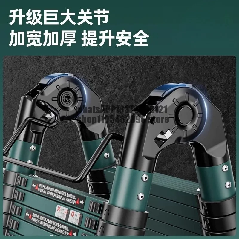 Seiko household multi-functional lifting stairs herringbone ladder telescopic portable thickened engineering ladder folding