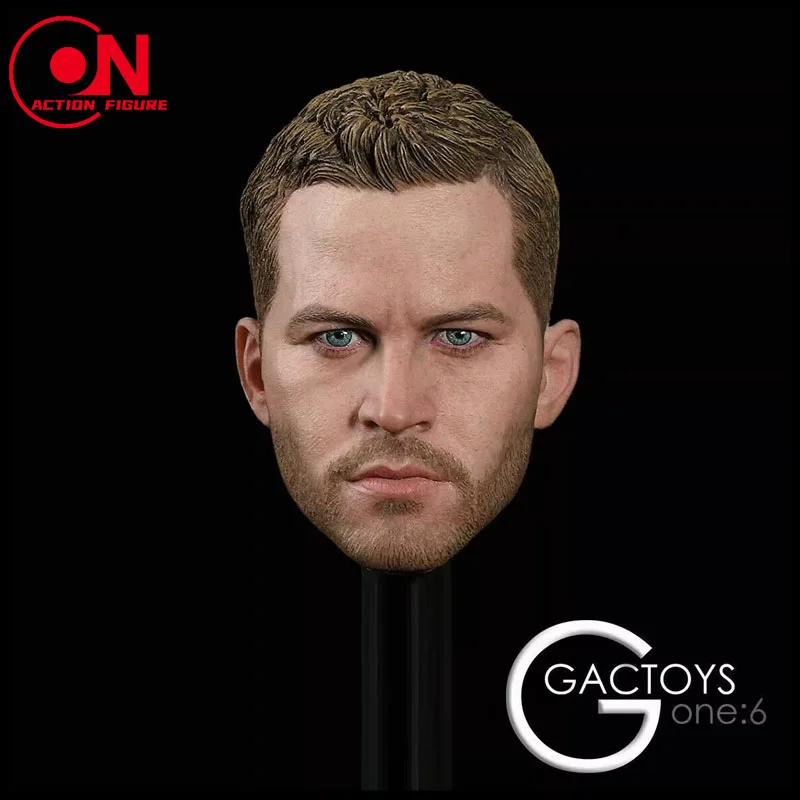 

GACTOYS 1/6 Scale GC028 Paul Walker Head Sculpt Male Soldier Head Carving Fit 12'' Soldier Action Figure Body Dolls