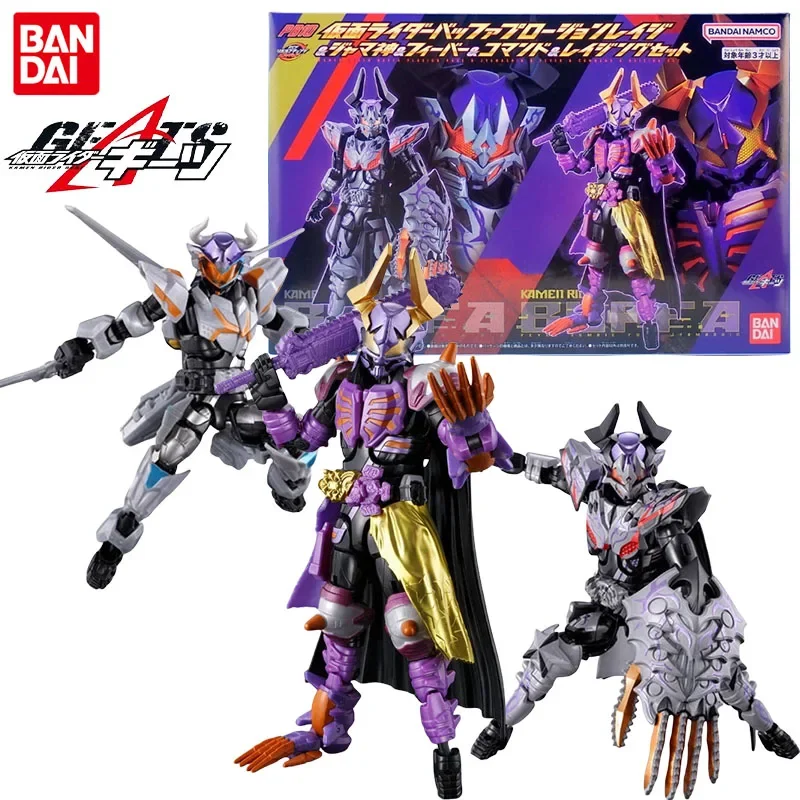 

Bandai RCF Genuine KAMEN RIDER GEATS Anime Figure KAMEN RIDER BUFFA Action Toys Boys Girls Kids Christmas Gift Collectible Model