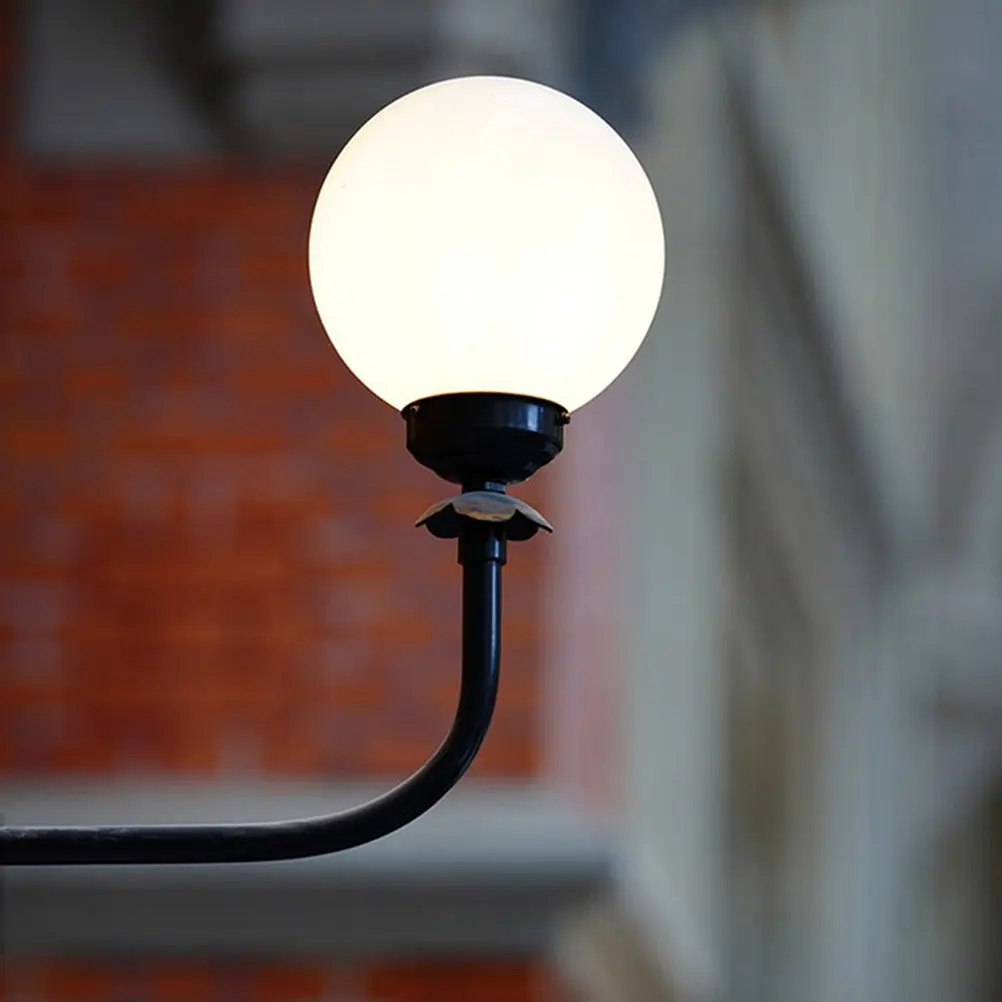 

2 шт. акриловых шарообразных плафонов для ламп, легкие сменные крышки для уличных и настенных светильников, для использования на улице и в помещении