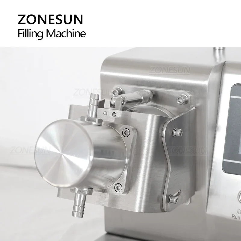ZONESUN ZS-CPYT1 Automatic Liquid Filling Machine Ceramic Pump Chemical Tube Reagent Filler