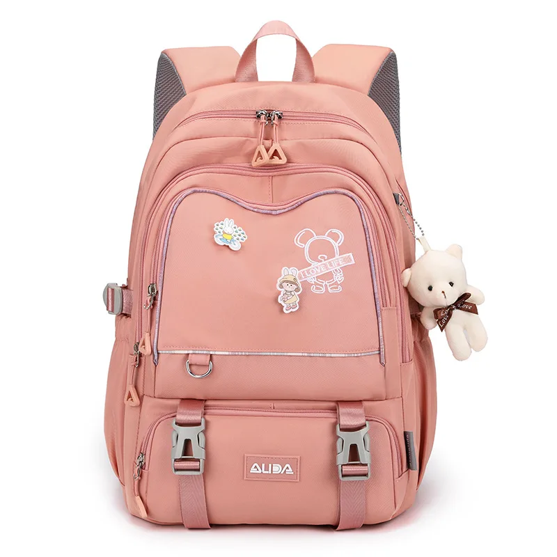 Grandes sacos de escola impermeáveis para meninas, Kawaii Escola Primária Mochila, Kids Book Bag, Mochila Viagem Laptop, Crianças