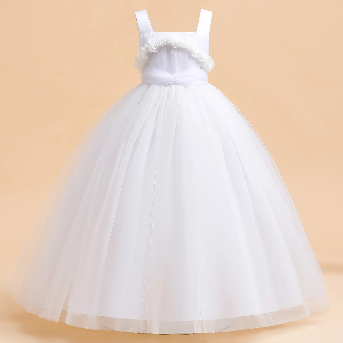 Christmas Princess Dress Teen Girls Bridesmild Clothes Flower Girl Dresses For Wedding Prom Gown Kids Birthday Party Vestidos