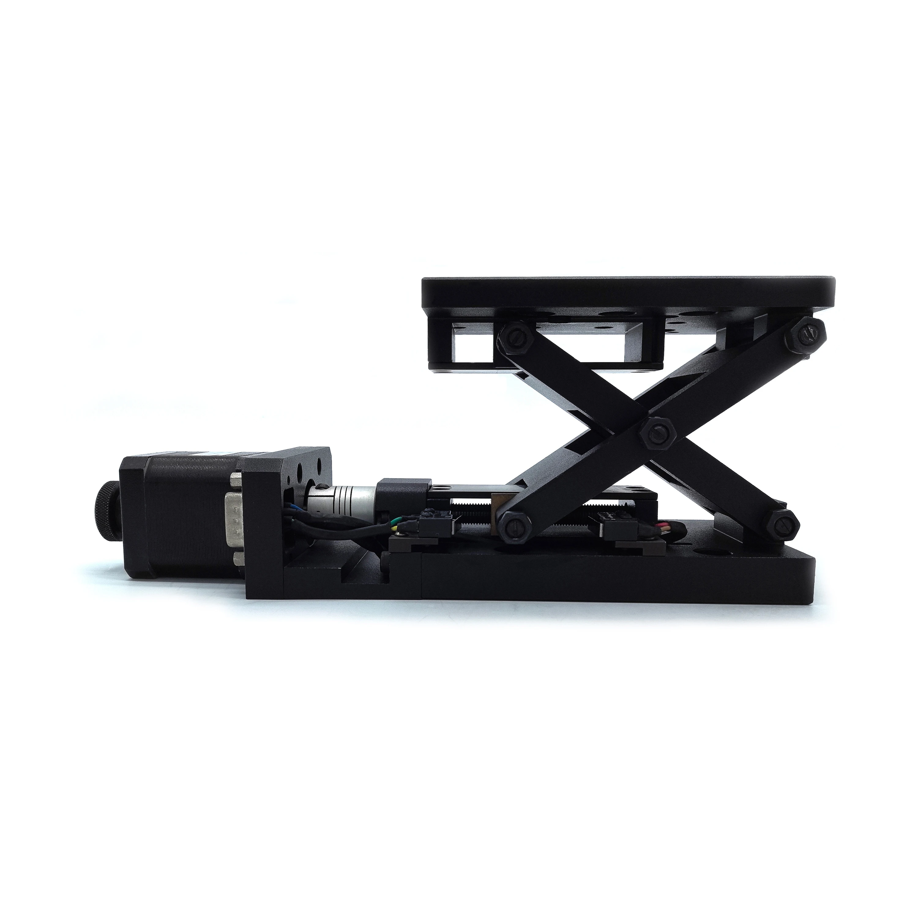 XmsjMotorized Scissor Vertical Stage Compact Vertical Positioning Platform For Precision Lab Applications