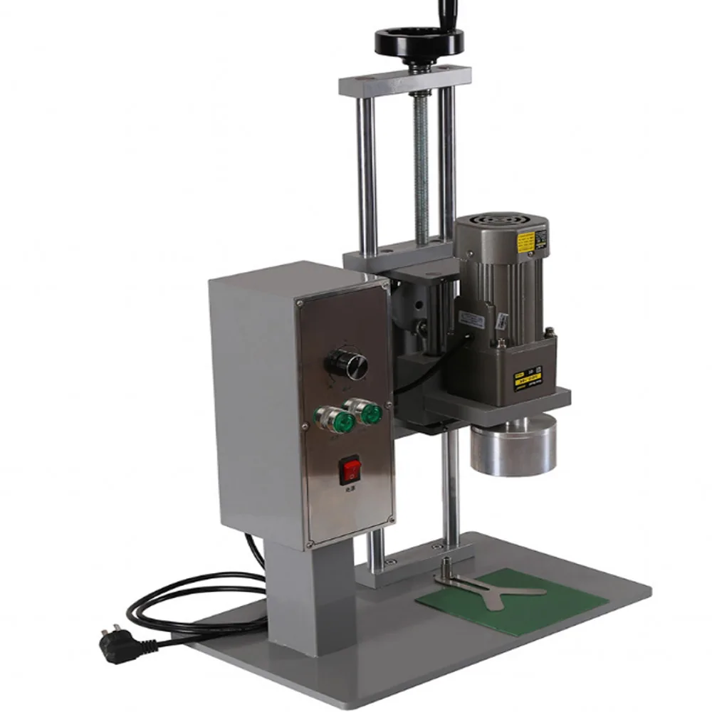 2025 جديد سطح المكتب غطاء برغي السدادة ماكينة ختم الزجاجات الكهربائية غطاء برغي آلة زجاجة المعلبة السدادة ماكينة قفل الزجاجات