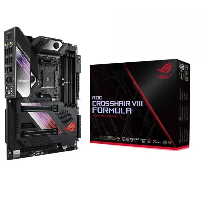 مناسبة للوحة الرئيسية لمكتب ألعاب الكمبيوتر ASUS ROG CROSSHAIR VIII FORMULAC8F AM4 #1