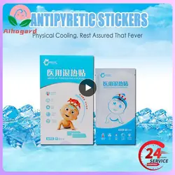 Baby Heat Cooling Sheets Cool Stickers Cooling Gel For Children And Adults Physical Cooling Ice Cool Patch Kids Health Care Tool