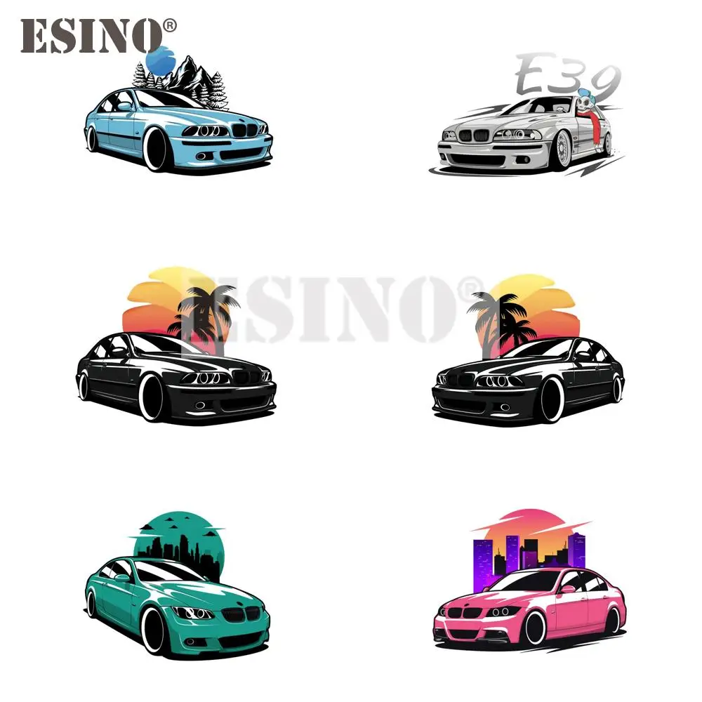 Car Styling Classical Draft Art for BMW E39 E46 E90 Car Accessory Creative PVC Waterproof Sticker Car Whole Body Vinyl Decal