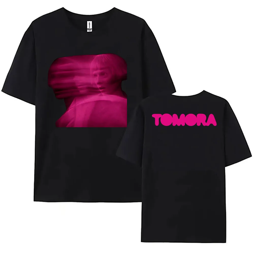 Women Tees TOMORA COME CLOSER T-shirt Casual Loose Summer O-neck Tshirts Unisex Streetwear Design Graphic Print Merch Clothing