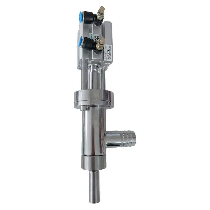 Pneumatic filling machine accessories, filling components, filling head, discharge valve 304L
