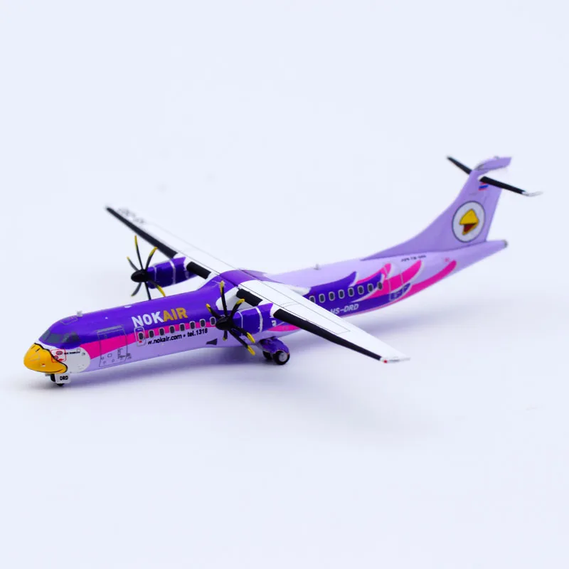 LH4257 Alloy Collectible Plane Gift JC Wings 1:400 Nok Air ATR 72-500 Diecast Aircraft Model HS-DRD