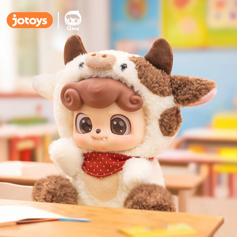 Jotoys Q.Kid Animal Kindergarten Series Blind Box Kawaii Pvc Baby Surprise Box 2024 New Designer Toys Kids Birthday Gift