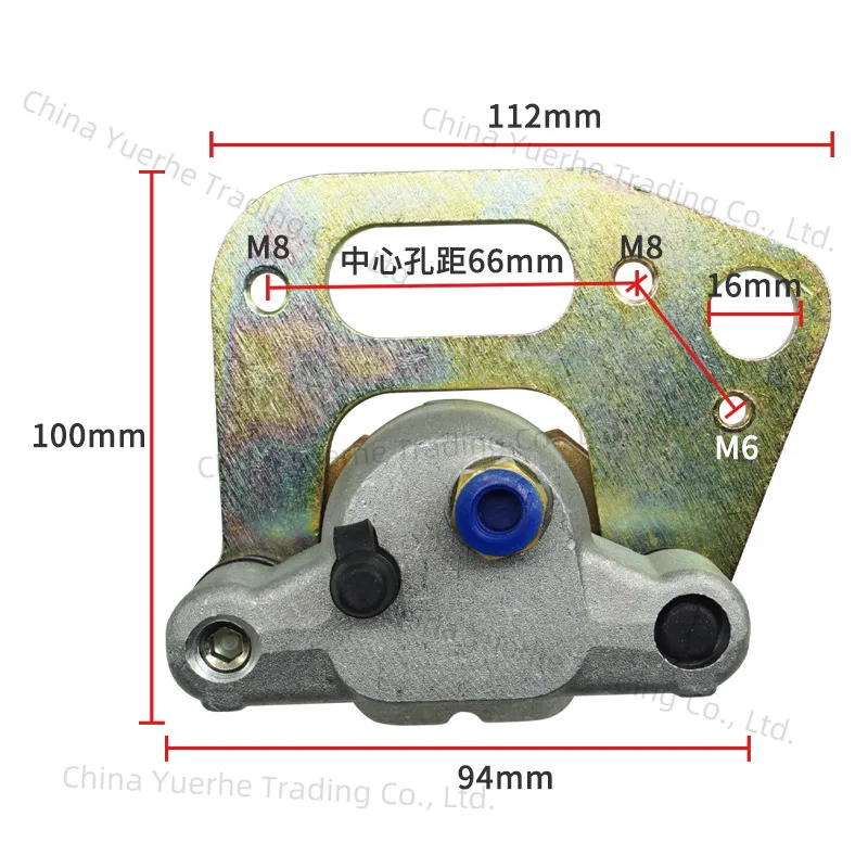 

Аксессуары для мотоциклов ATV Polaris SUV, суппорты, нижний насос Sportsman500 с колодками, тормозные тормоза