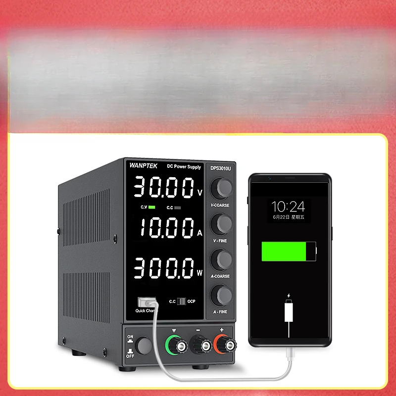 

Adjustable DC regulated power supply digital display 30v5a10a Ammeter laptop phone maintenance