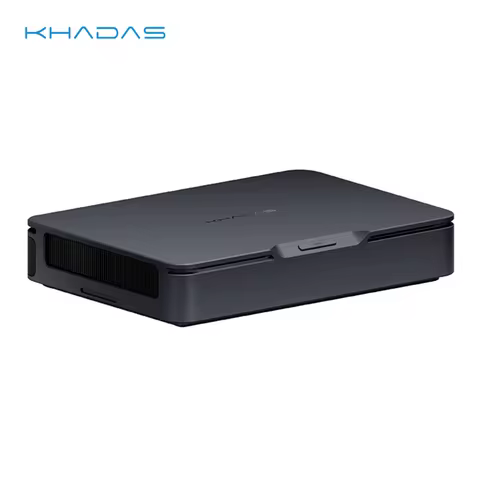 Khadas Mini PC, 2026 Mind Pro, Intel Ultra X7 358H, 7.98Wh Battery, 64GB LPDDR5X, 2TB PCIe 4.0, 8k 60Hz, Thunderbolt 4, 37.5 dB