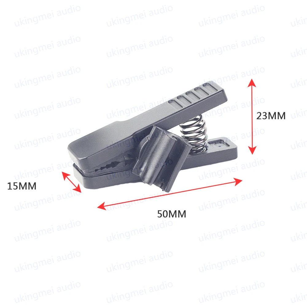 Instrument Condenser Microphone Universal Stand Clamp for DPA 4099 For Saxophone Compatible For 5-6mm Gooseneck Microphone Clip