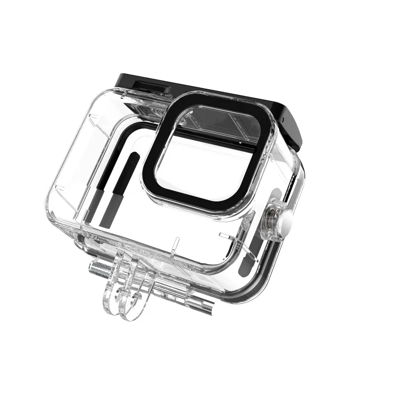 ل GoPro Hero 13/9 حافظة مضادة للماء واقية قذيفة ملحقات الكاميرا الرياضية عدسة الغوص 50 متر ملحقات مقاومة للماء