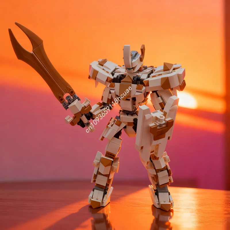 

616 шт. MOC L рамка Lancelot Creatored модель строительные блоки Рождественский подарок конструкция DIY креативные образовательные игрушки на день рождения