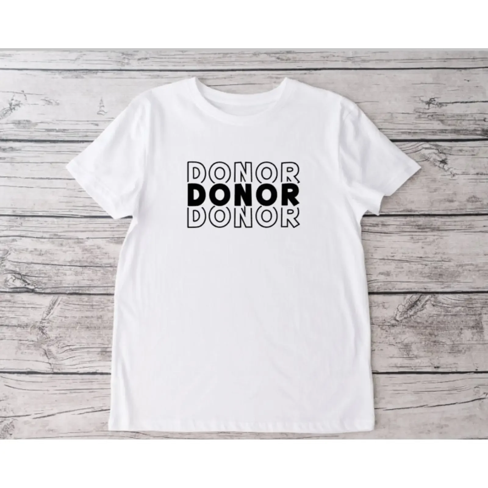 Living Donor T shirt Organ Donation Awareness 100 Cotton vintage Washed Casual Unisex Versatile streetwear Comfortable