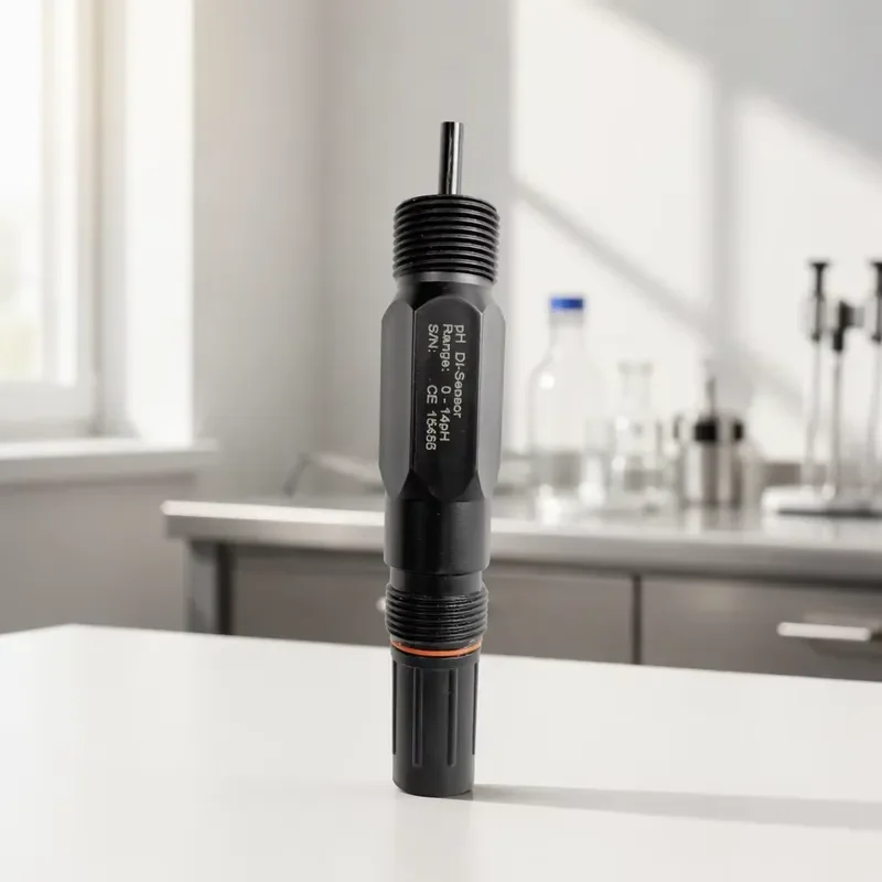 Online pH Monitoring Equipment pH Sensor Probe Alkalinity Sensor Saline Water Quality Analyzer for Aquaculture Ponds