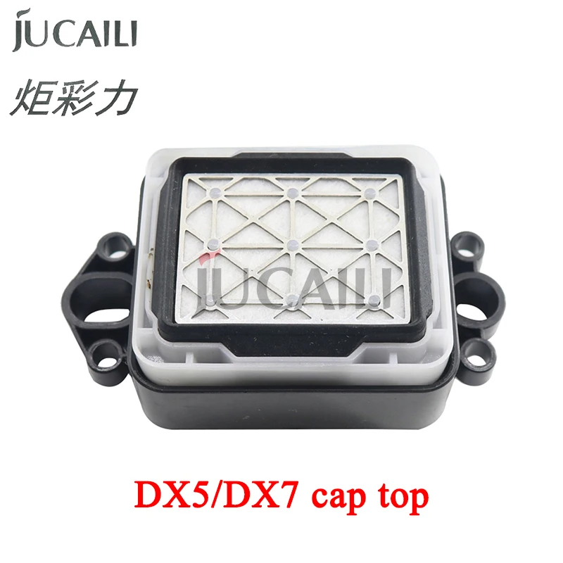 Jucaili dx5 prithead cap top for Epson dx5 dx7 for Cosmic wind solvent printer capping station