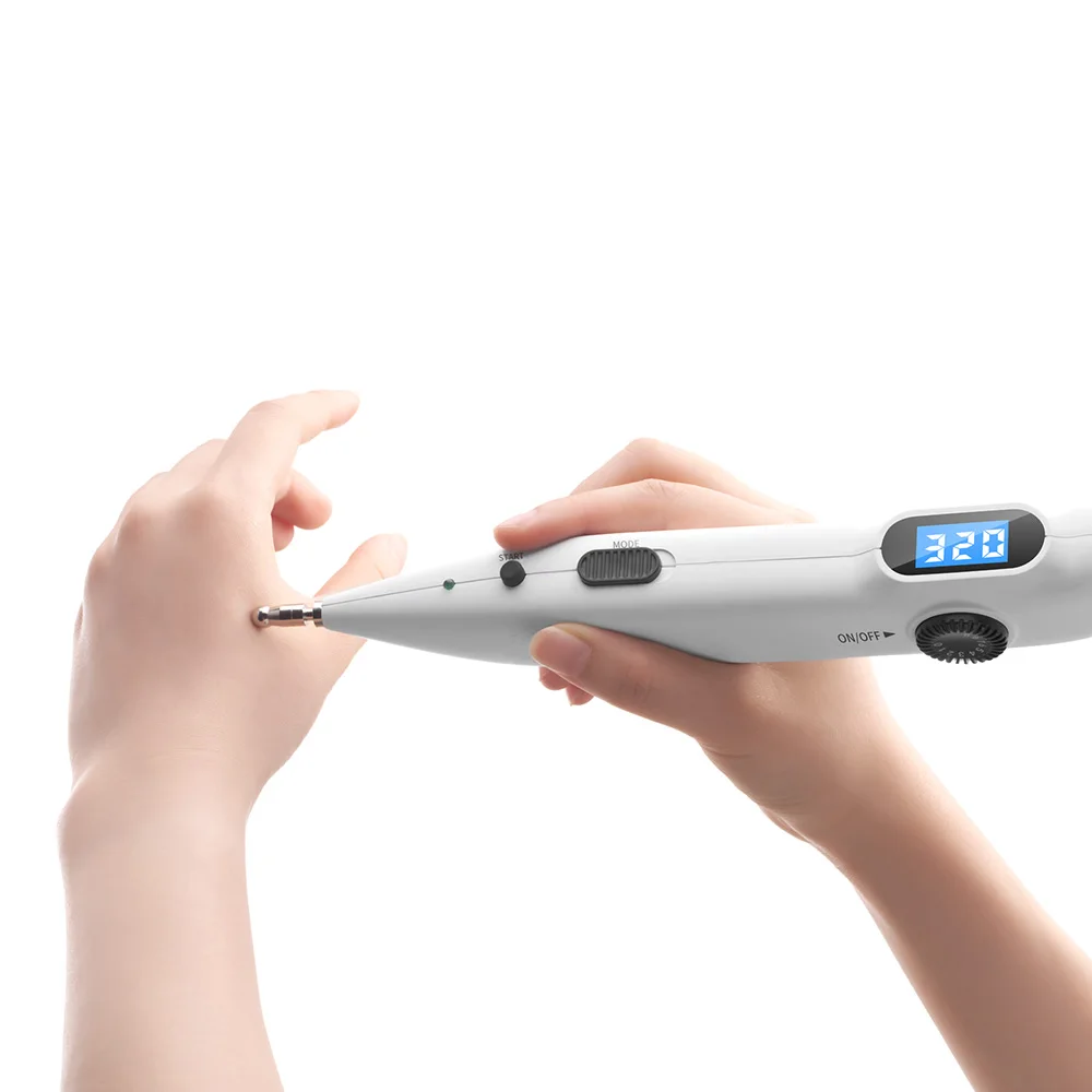 

9 Levels Digital Therapy Acupoint Detector Acupuncture Electro Pen