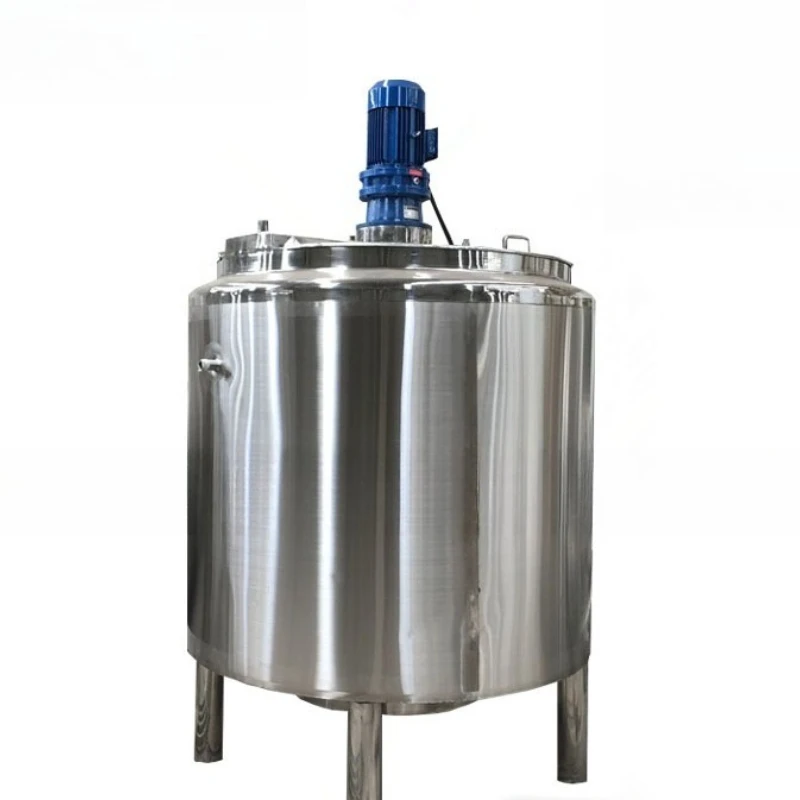 Stainless steel electric heating mixing tank, laundry detergent emulsifying tank, shower gel emulsifying machine