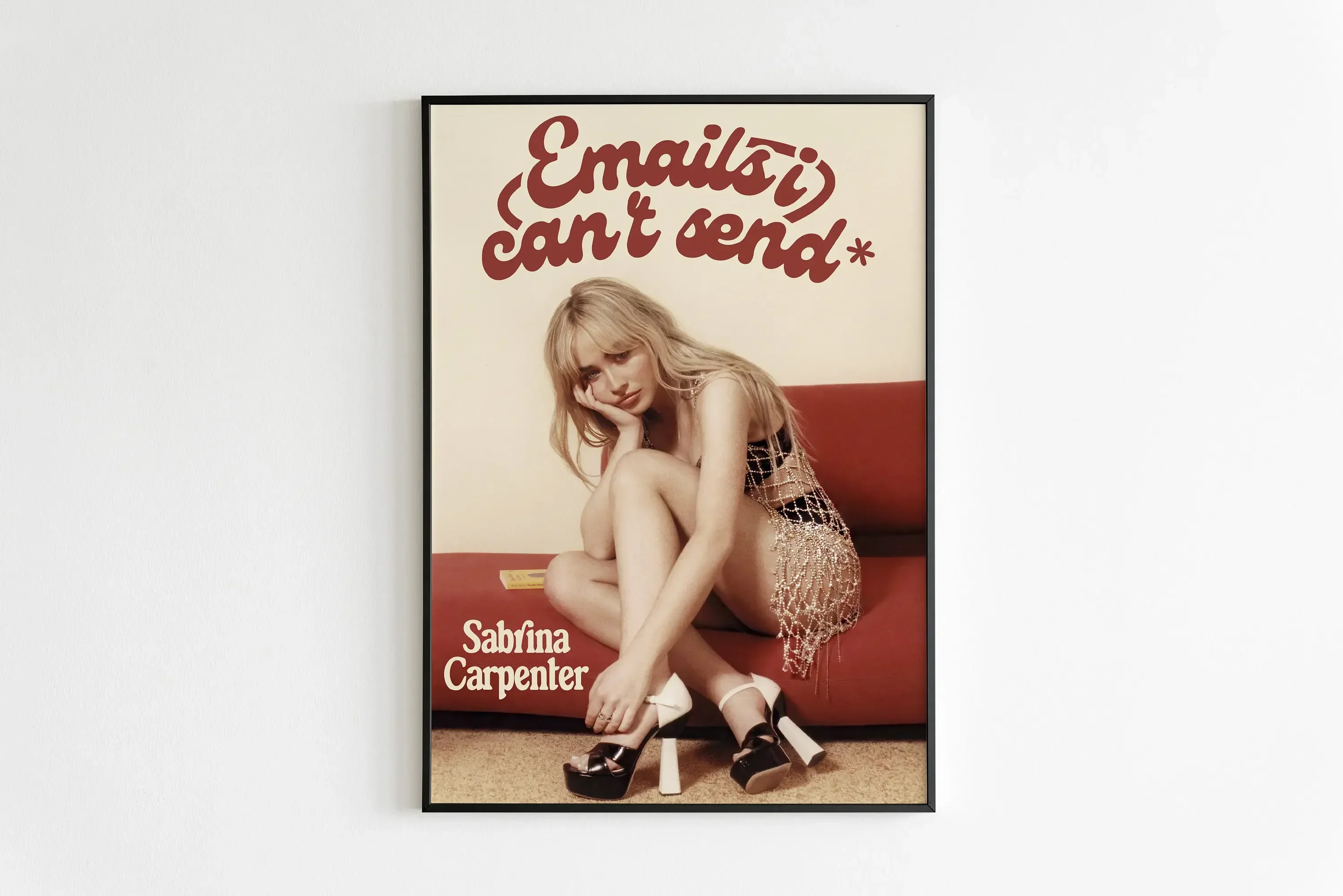 Singer Sabrina Carpenter Espresso Music Album Aesthetic Fans Gift Poster Print Wall Art Pictures Canvas Painting Room Home Decor