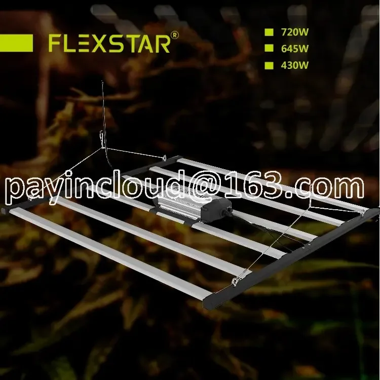 

645W One Day Shipping Yields up to 4lbs Flexstar Samsung Official Partner 301b Full Spectrum Smart Control LED Grow Light