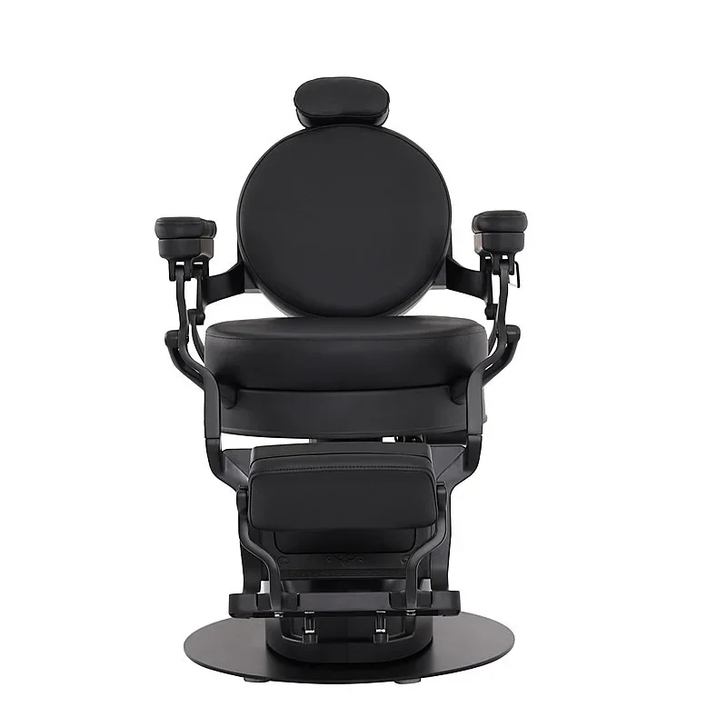 80 L Electric Reclining Barber Chair Salon Hydraulic Hairdressing Chair 360° Rotating Locking