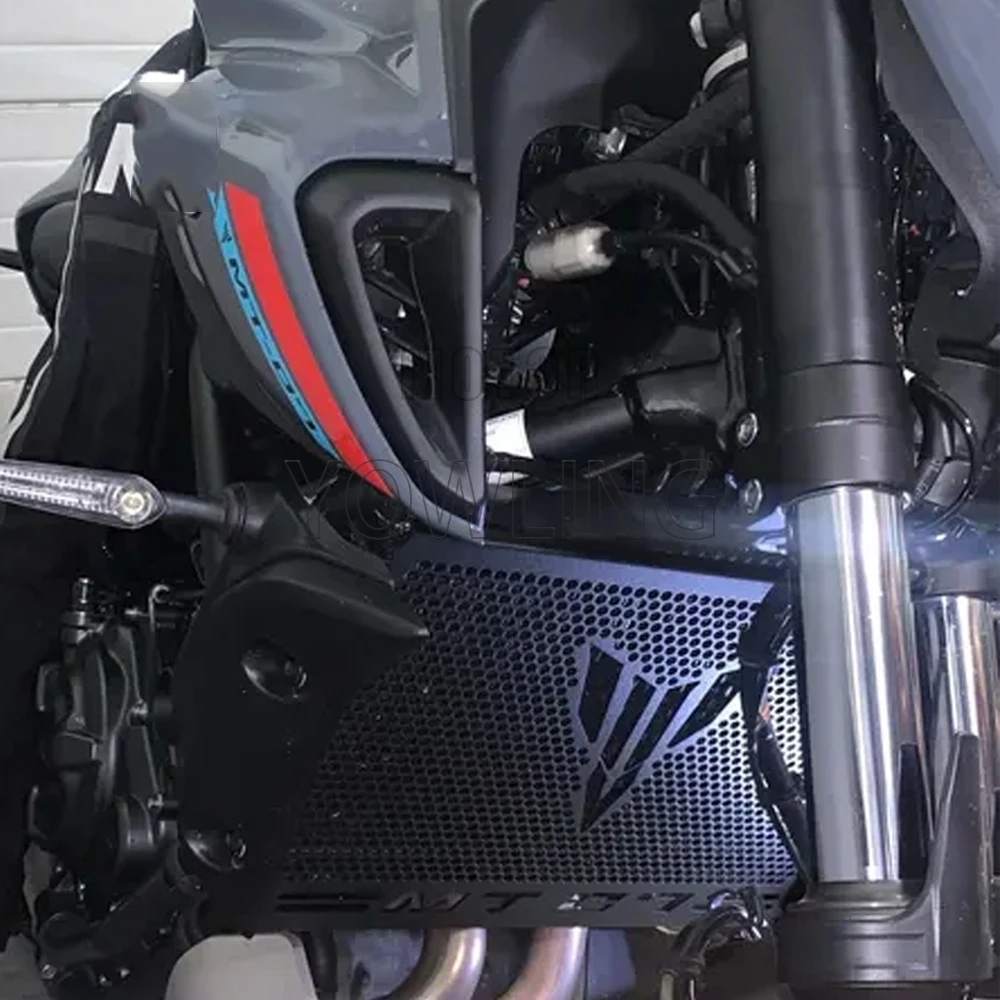 

Motorcycle MT 07 MT07 2017 2018 2019 2020 2021 2022 2023 2024 Radiator Grille Cover For YAMAHA MT-07 Guard Protection Protetor
