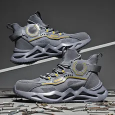 

Men's Steel Toe Safety Shoes, Outdoor Anti-Impact & Anti-Puncture, Breathable Slip-Resistant Wear-Resistant Fabric Mesh Single