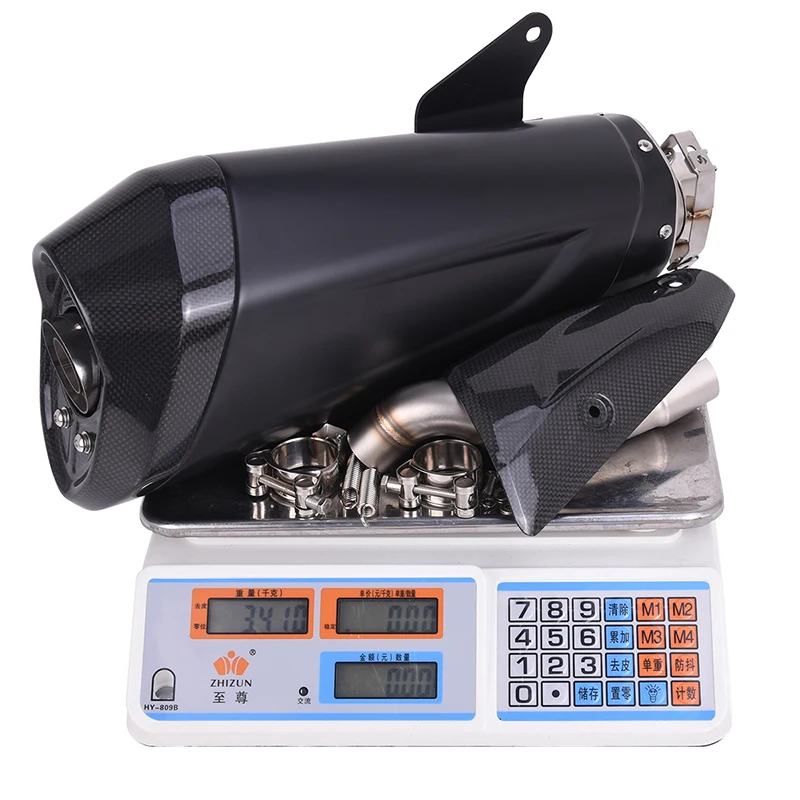 For Vespa GTS300 SUPER SPORT TECH TOURING SEI GIORNI RACING SIXTIES 2021-2024 2025 Motorycle Exhaust Escape Modified Muffler DB