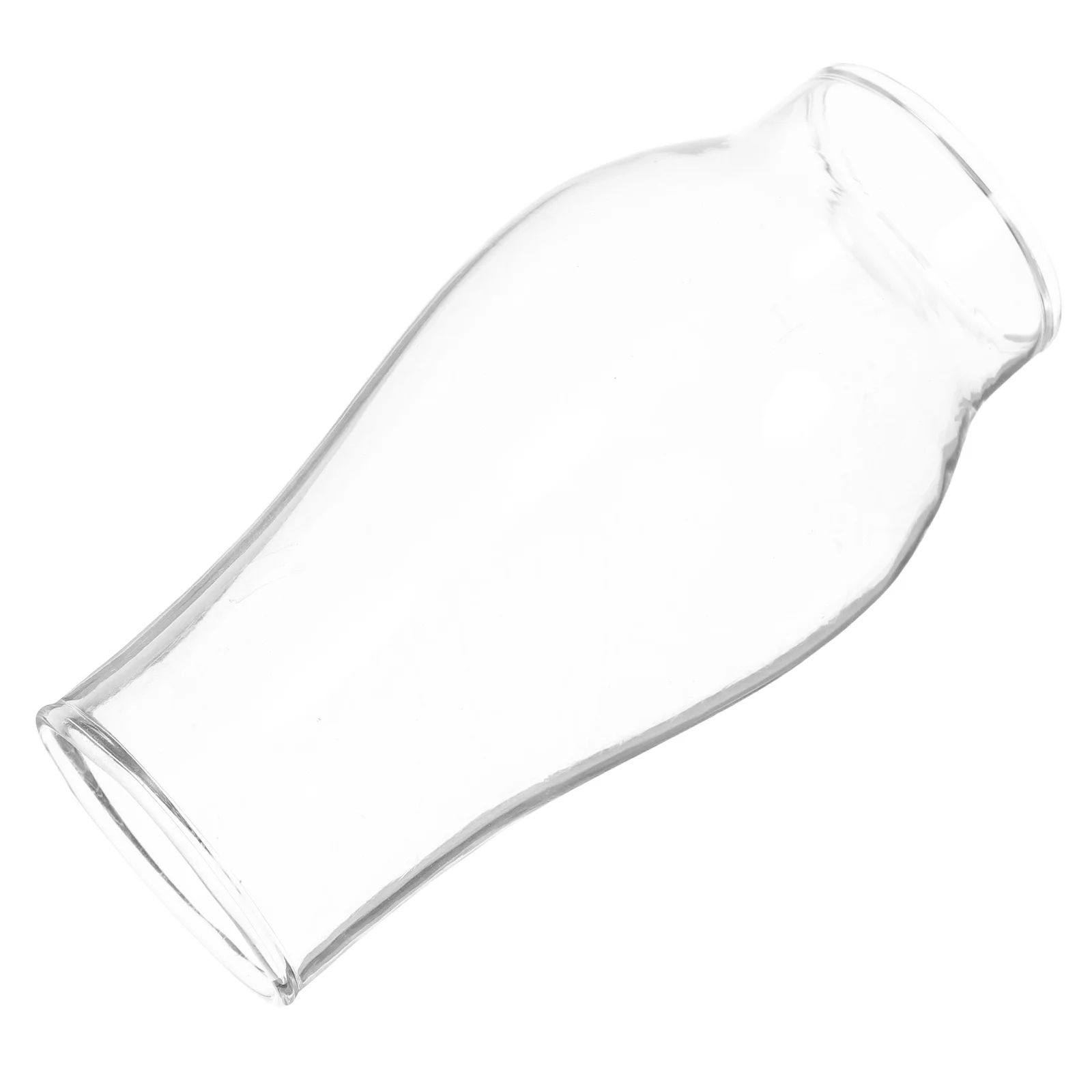 Glass Lamp Chimney Replacement for Oil Lamp Vintage Hurricane Light Shade Cover Windproof Clear Globe for Outdoor Camping