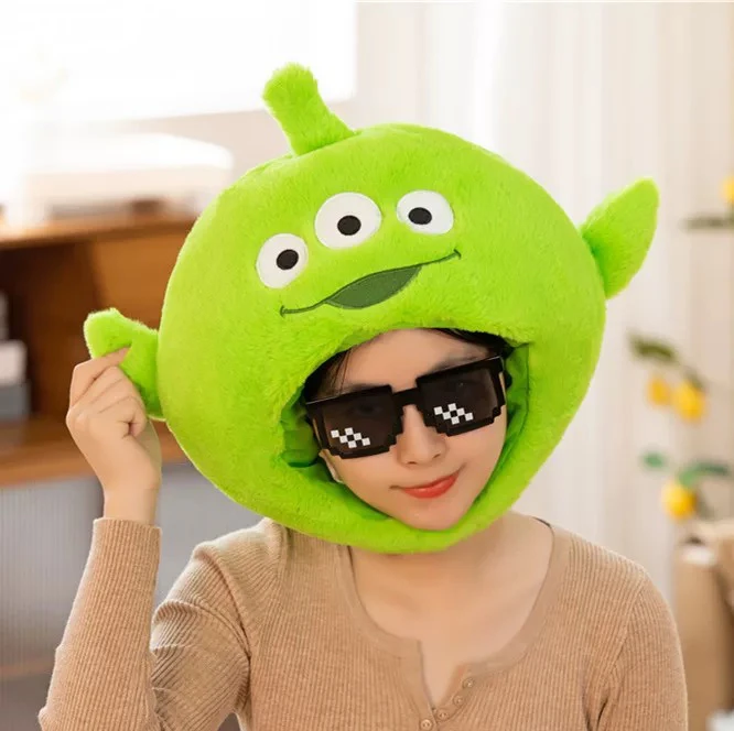 Topi Kepala Alien Disney yang Lucu dan Unik, Alat Peraga Foto, Hadiah Ulang Tahun