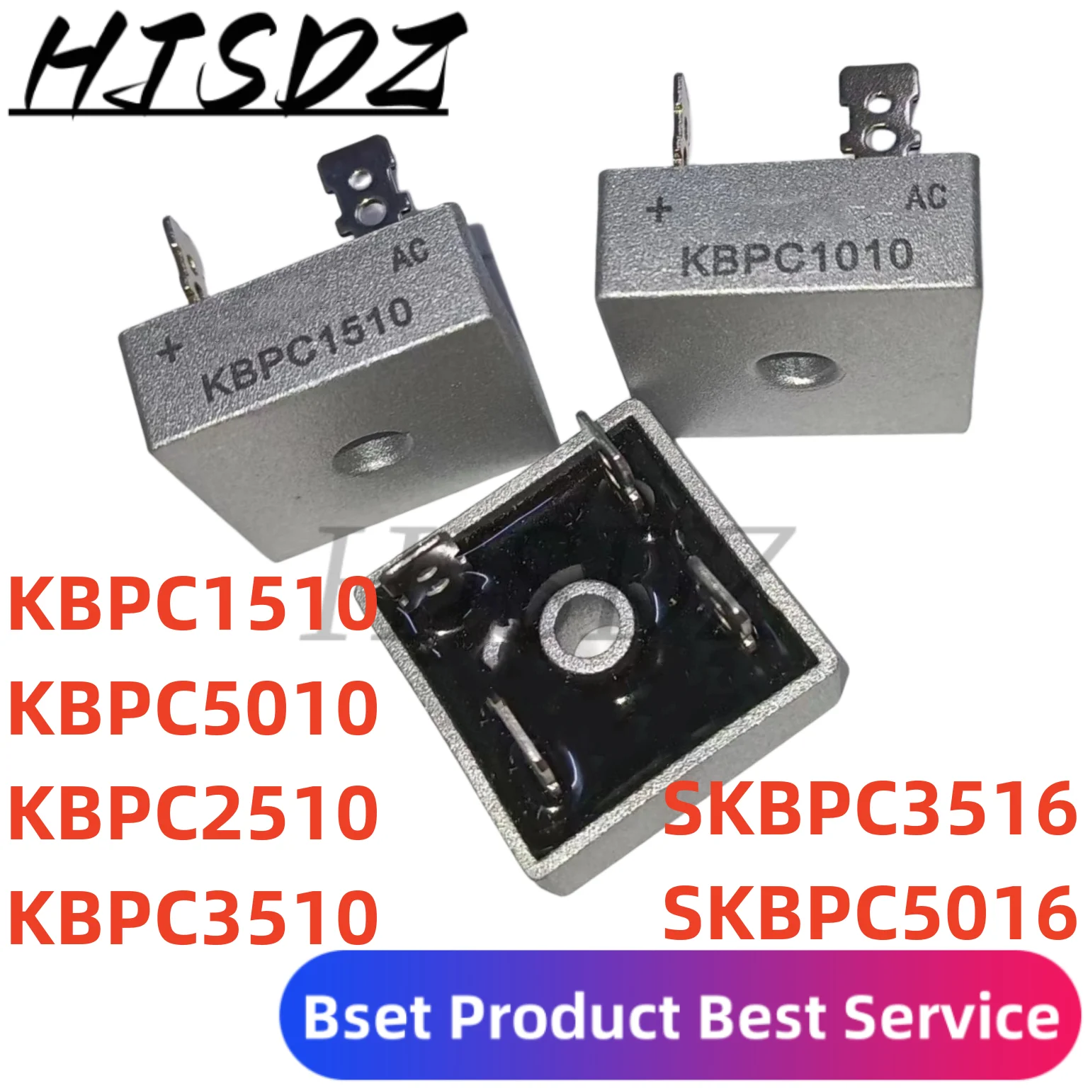 1PCS KBPC5010 Diode Bridge bridge rectifier KBPC3510 KBPC1510 KBPC2510 SKBPC5016 SKBPC3516 New and Original