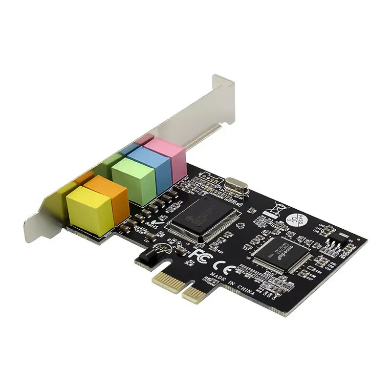 PCI-E 5.1CH Audio Card CMI8738 6-Channel with Low Profile Bracket