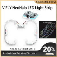 VIFLY NeoHalo LED Light Strip for DJI Neo, Multi-Color Dynamic Modes Brings Epic Night Flight Shows